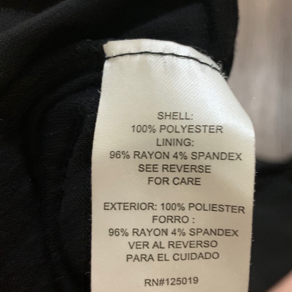 Joseph A. Black Sheer Short Sleeve Medium Top - Picture 10 of 10